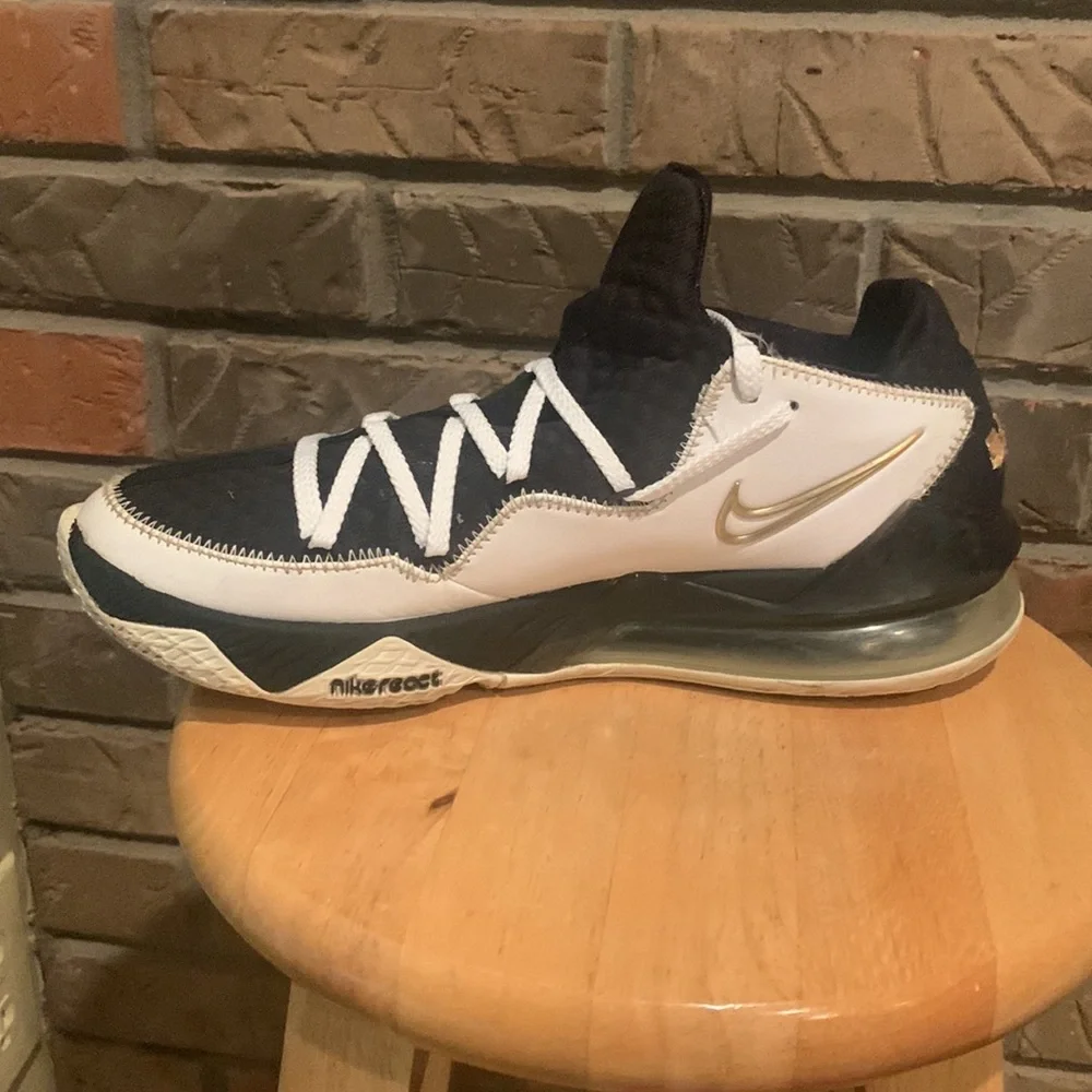Nike Lebron XVII 17 Low Metallic Gold 2020 Men’s Size 10  CD5007-101